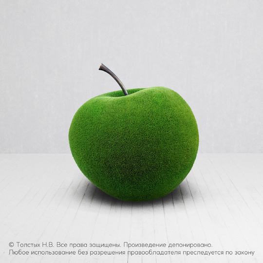 Яблоко большое